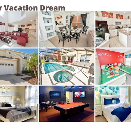 Disney Dream With Hot Tub, Pool, Xbox, Games Room, Lakeview, 10 Min To Disney, Clubhouse Kissimmee Dış mekan fotoğraf