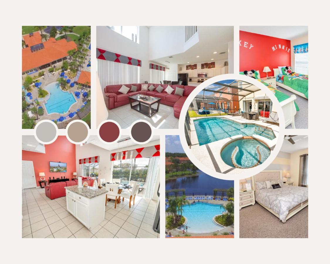 Disney Dream With Hot Tub, Pool, Xbox, Games Room, Lakeview, 10 Min To Disney, Clubhouse Kissimmee Dış mekan fotoğraf